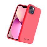 SiGN Liquid Silicone skal till iPhone 14 Plus - Röd - Bild 6