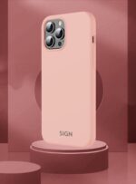 SiGN Liquid Silicone skal till iPhone 14 Pro - Rosa - Bild 6