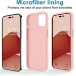 SiGN Liquid Silicone skal till iPhone 14 Pro - Rosa - Bild 5