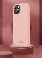 SiGN Liquid Silicone skal till iPhone 15 plus - Rosa - Bild 6