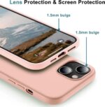 SiGN Liquid Silicone skal till iPhone 15 plus - Rosa - Bild 8