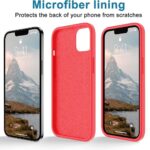 SiGN Liquid Silicone skal till iPhone 15 plus - Röd - Bild 7