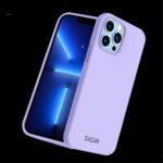 SiGN Liquid Silicone skal till iPhone 15 Pro - Lila - Bild 6