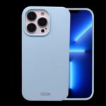 SiGN Liquid Silicone skal till iPhone 15 Pro Max - Ljusblå - Bild 6
