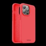 SiGN Liquid Silicone skal till iPhone 15 Pro Max - Röd - Bild 5