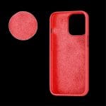 SiGN Liquid Silicone skal till iPhone 15 Pro Max - Röd - Bild 8