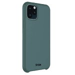 SiGN Liquid Silicone skal till iPhone 12 - Grön - Bild 9