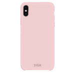 SiGN Liquid Silicone skal till iPhone X & XS - Rosa - Bild 8