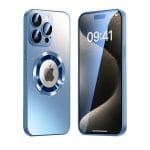 SiGN Magnetiskt Skal iPhone 17 Pro Max med linsskydd och logo view - Blå