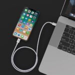 SiGN USB-C till Lightning Kabel 2.4A, 0,25m - Vit - Bild 6