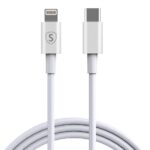 SiGN USB-C till Lightning Kabel 2.4A, 0,25m - Vit - Bild 5