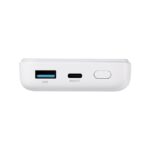 SiGN magnetisk trådlös mini powerbank 10000mAh, USB-C, USB-A, vit - Bild 3