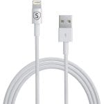 SiGN Lightning-kabel till iPhone / iPad, 2.4A, 12W, MFi-certifierad - 2m - Bild 3