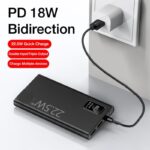 SiGN Extremt Kraftfull Powerbank 20000mAh, 22.5W - Vit - Bild 10