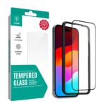 SiGN Heltäckande Skärmskydd i Härdat Glas för iPhone 16 Plus med Monteringsram - Bild 5
