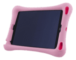 SiGN Silikonskal med Stativ för 10.2-10.5" iPad Surfplattor - Rosa - Bild 6