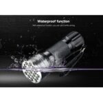 UV Ficklampa 21 LED-lampor 395NM - Bild 4
