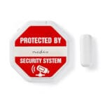 Nedis Dörr- & Fönsterlarm med Magnetisk Sensor - Vit
