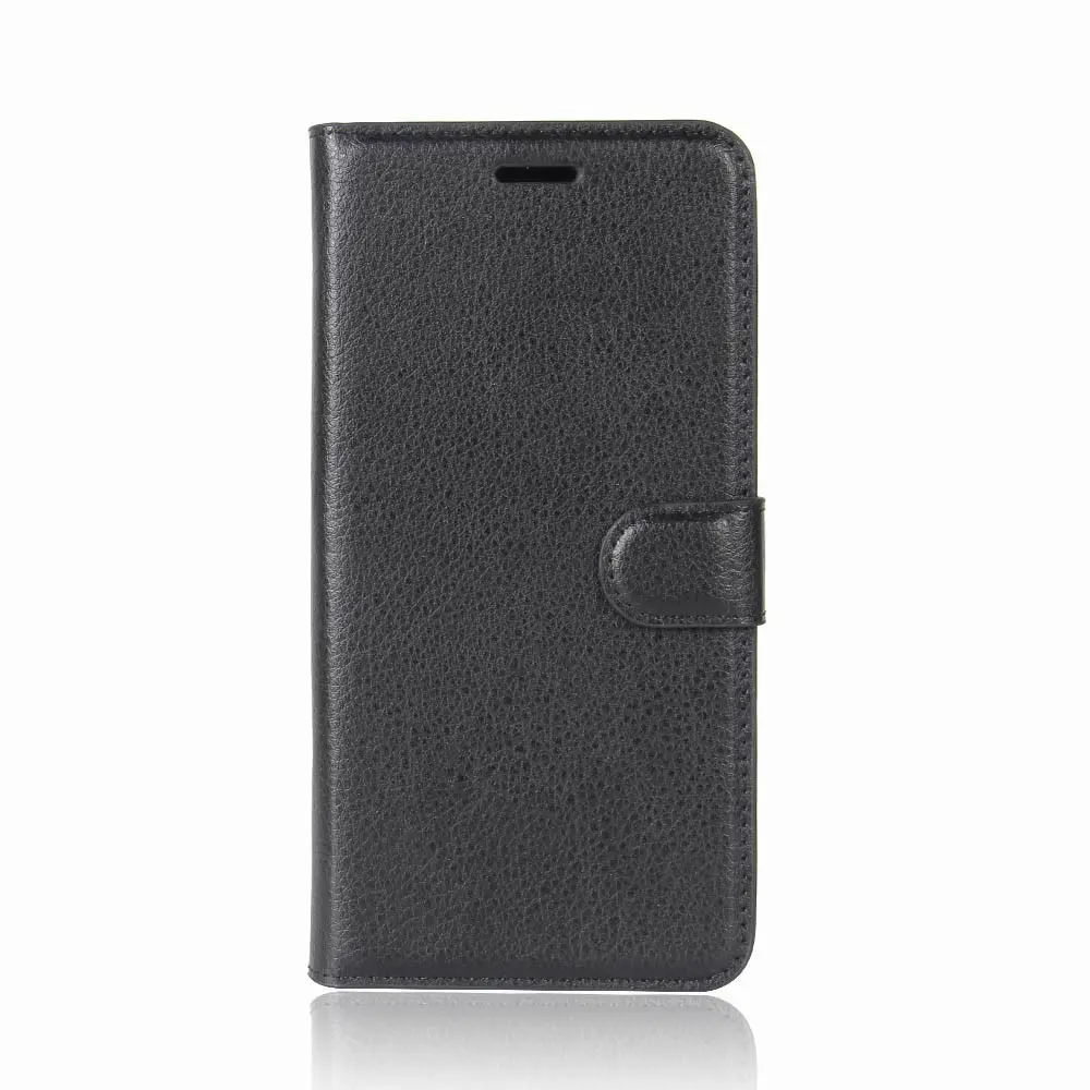 Litchi Skin iPhone 7/8/SE 2020/SE 2022 Fodral - Svart