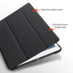 iPad 9.7" 5/6, iPad Air/Air 2 Tri-Fold fodral med pennfack - Svart - Bild 4