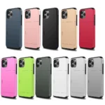Skal med Korthållare för iPhone 12/12 Pro - Svart - Bild 4