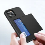 Skal med Korthållare för iPhone 12/12 Pro - Svart - Bild 2