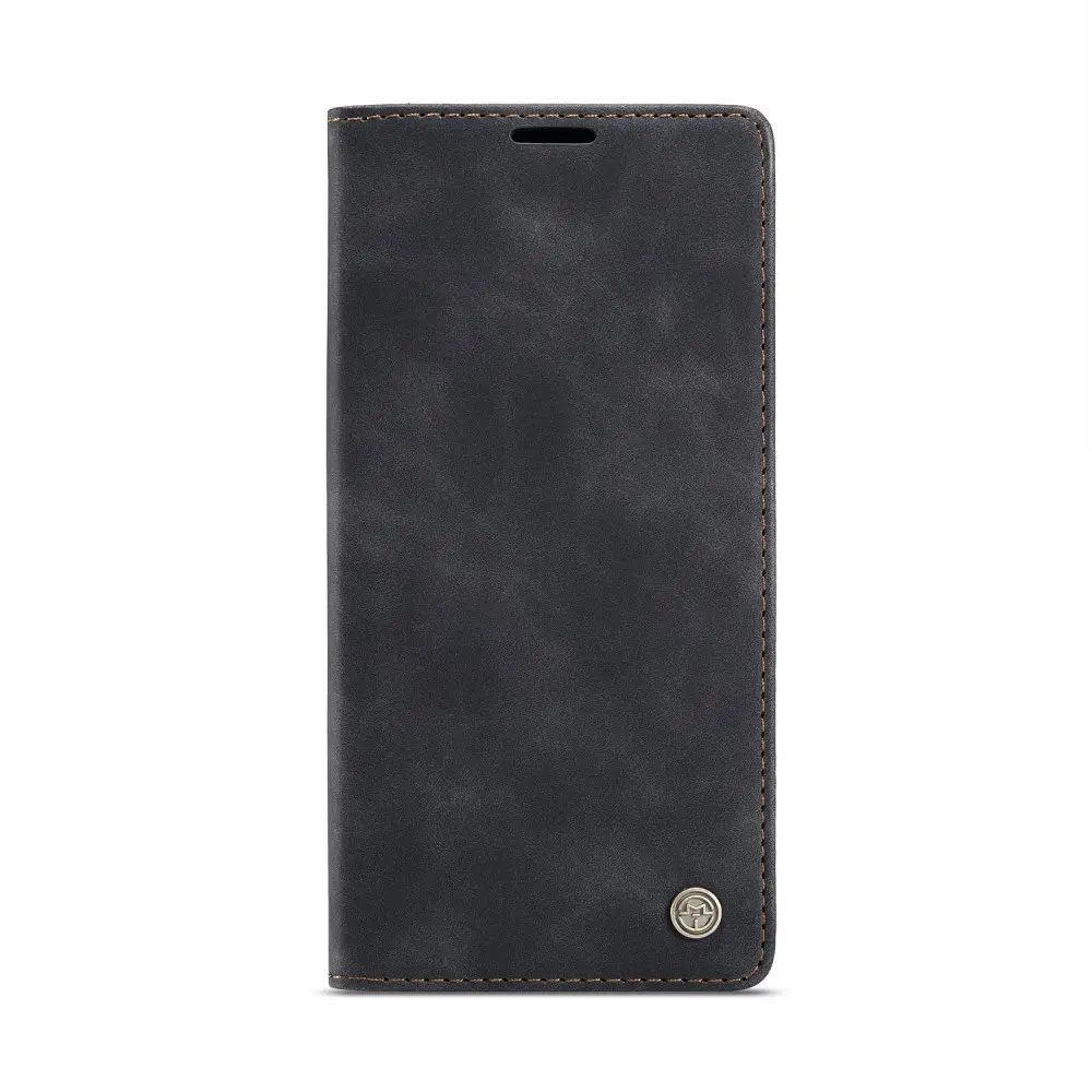 CASEME 013 Plånboksfodral för iPhone 12/12 Pro - Svart