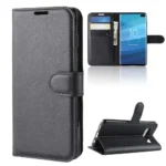 Litchi Skin Plånboksfodral till Samsung Galaxy S10 Plus - Svart - Bild 7