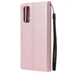 Plånboksfodral i Läder till Samsung Galaxy S20 - Rosa - Bild 3