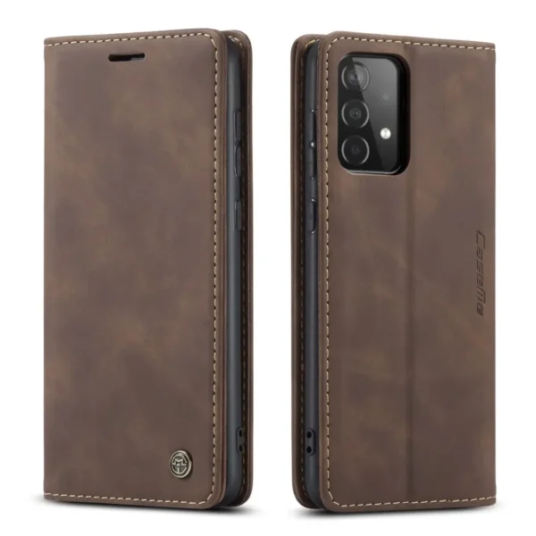 CASEME 013 Plånboksfodral till Samsung Galaxy A52 4G/5G & A52s 5G - Coffee