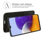 SiGN Plånboksfodral för Samsung Galaxy A22 5G - Svart - Bild 4