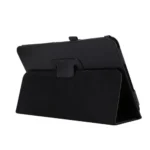 Litchi fodral för Samsung Galaxy Tab A 10.1 2016 - Svart - Bild 3