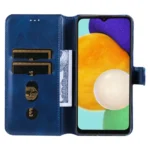 Samsung Galaxy A13 5G/ A04s 4G Classic Stand Flip fodral - Blått - Bild 2