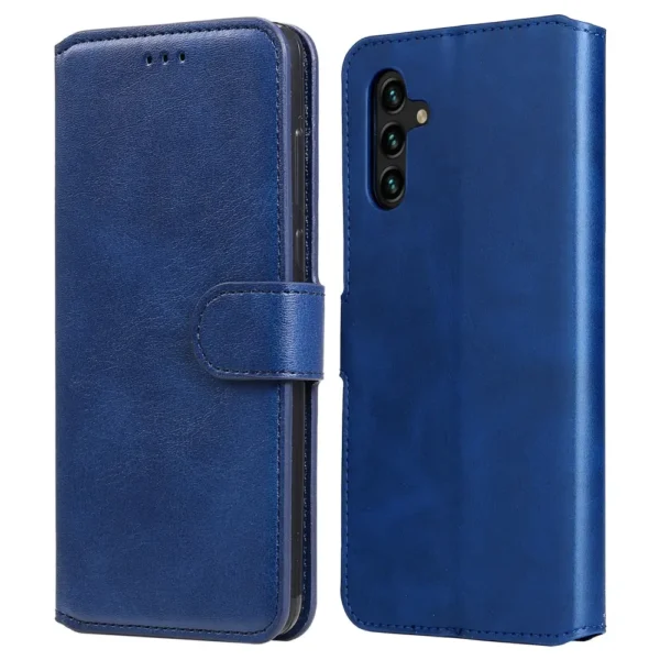 Samsung Galaxy A13 5G/ A04s 4G Classic Stand Flip fodral - Blått