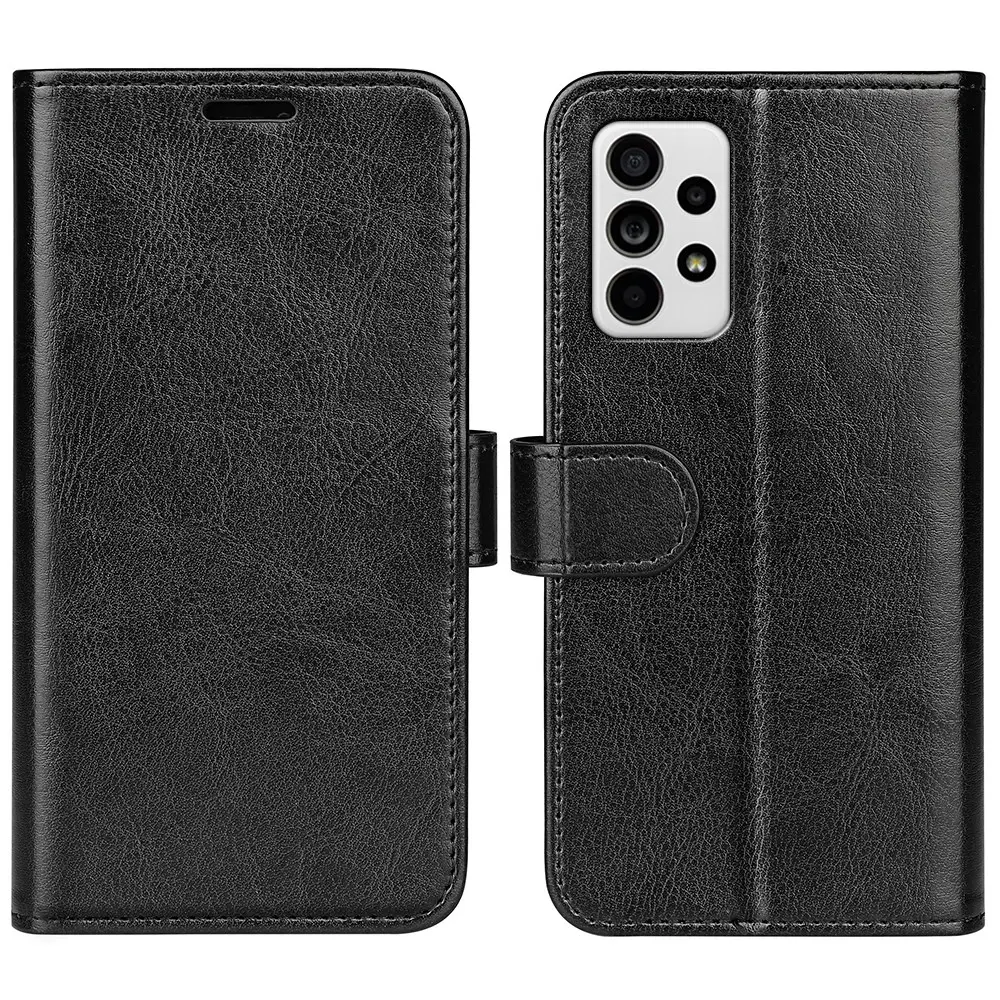 Samsung Galaxy A33 5G premium plånboksfodral - Svart