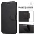 Samsung Galaxy A53 5G premium plånboksfodral - Svart - Bild 2