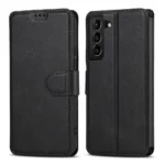 Samsung Galaxy S22 5G premium plånboksfodral - Svart