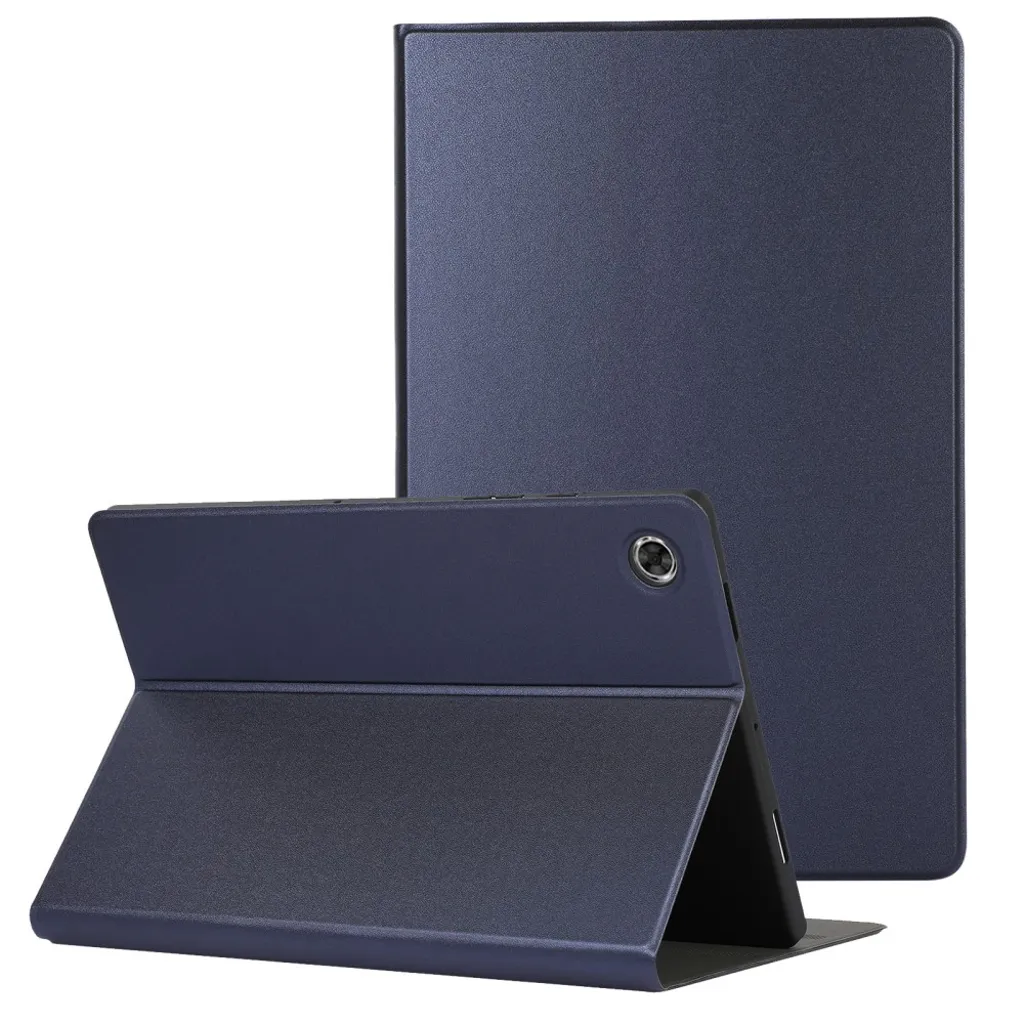 Stöttåligt Samsung Galaxy Tab A8 2021 fodral - Mörkblå