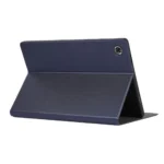 Stöttåligt Samsung Galaxy Tab A8 2021 fodral - Mörkblå - Bild 4
