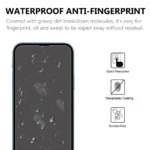 IPhone 13 mini skärmskydd i härdat glas - Bild 3