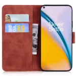 OnePlus Nord CE 2 Lite 5G Magnetic Book Premium Plånboksfodral - Brun - Bild 2