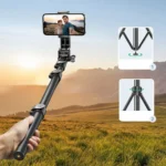 UGREEN Selfiestick med stativ och Bluetooth-fjärrkontroll, 1,8m - Bild 2