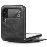 Samsung Galaxy Z Flip4 5G Folding Shockproof Plånboksfodral - Svart - Bild 3