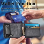Samsung Galaxy Z Flip4 5G Folding Shockproof Plånboksfodral - Svart - Bild 7