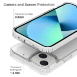 TPU Skal till iPhone 14 - Genomskinlig - Bild 3
