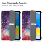iPad 10.9" 2022 / iPad 11" 2025 fodral med stativ - Starry Sky - Bild 5