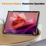 Lenovo Tab P12 Skal med Tri-fold Stativ - Svart - Bild 4