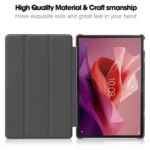 Lenovo Tab P12 Skal med Tri-fold Stativ - Svart - Bild 2