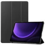 Samsung Galaxy Tab S9 FE / S10 FE Skal med Tri-fold stativ - Svart