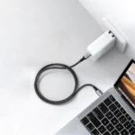 UGREEN USB-C till USB-C snabbladdningskabel 5A PD, 1,5 m - Space Grey - Bild 8